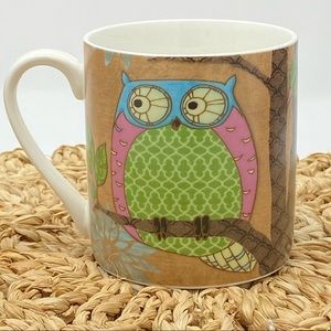 Owl Coffee Mug Paul Brent Mikasa 10 oz